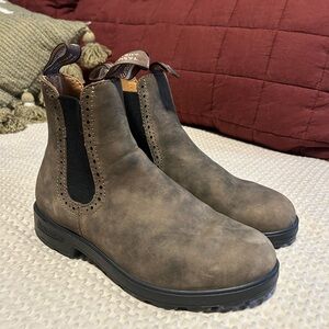 Blundstone Women's/Unisex Rustic Brown Leather Boots